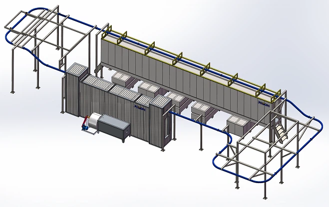 spraying nozzles preparation