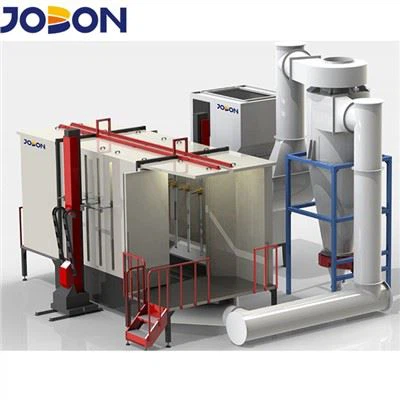 Automatic PVC Booth With Stainless Steel Big Cyclone System