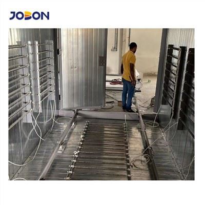 Continuous Workflow High Productivity Powder Heat Curing Oven