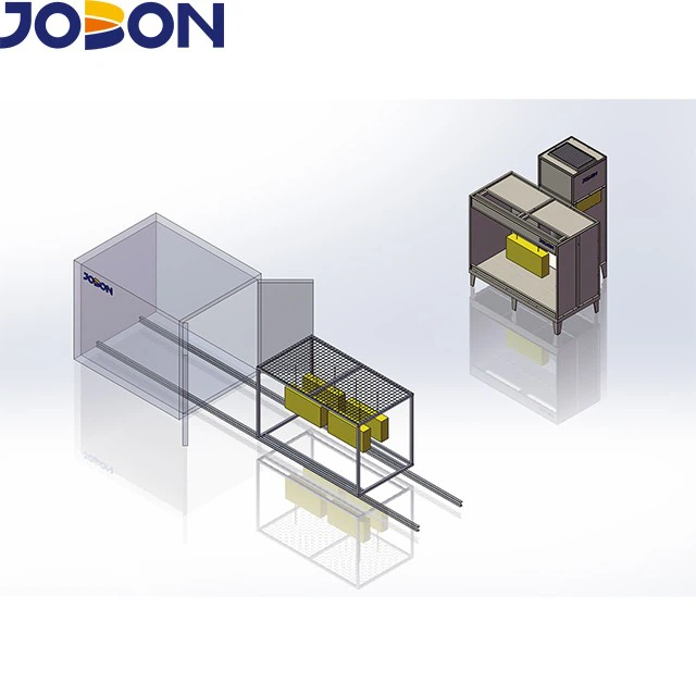 Cost-effective powder coating line