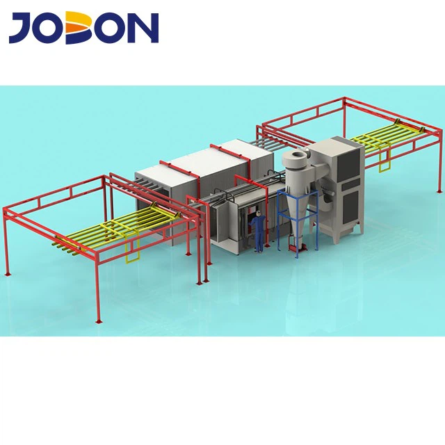 Traverse Powder Coating Line Save Labor And Factory Space