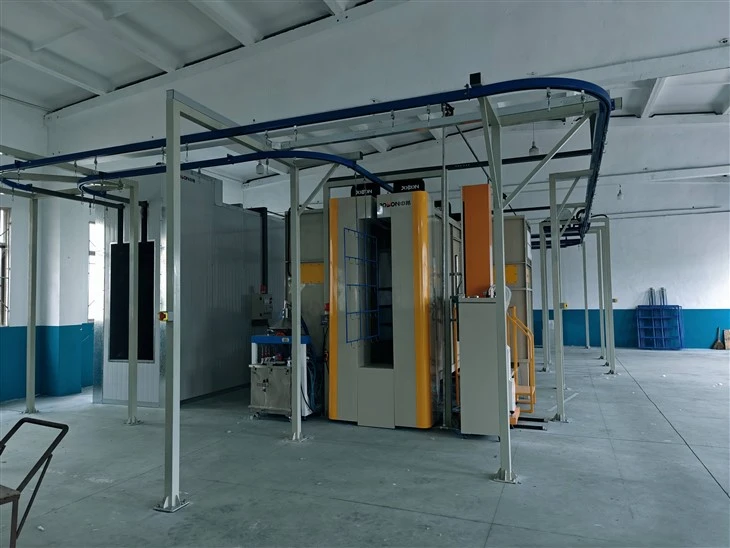 Compact Automatic Powder Coating Line