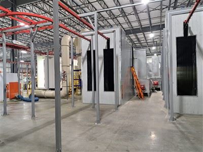 USA Full Automatic Powder Coating Line With Pre-treatment USA Full Automatic Powder Coating Line With Pre-treatment
